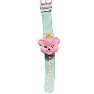 Vintage 1995 Bluebird Polly Pocket "Polly Loves Bear" bracelet watch no bear